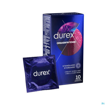 Durex orgasm intense    preservatifs 10