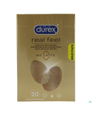 Durex real feel condoms    20
