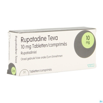 Rupatadine teva 10mg comp  30