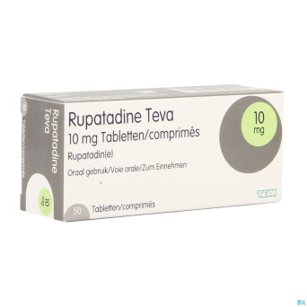 Rupatadine teva 10mg comp  50
