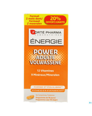 Energie power adulte    comp 56 promo 20%