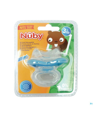 Nuby c premier anneau dentit. gum-eez poignee 0m