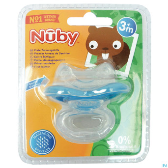 Nuby c premier anneau dentit. gum-eez poignee 0m