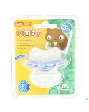 Nuby c premier anneau dentit. gum-eez poignee 0m