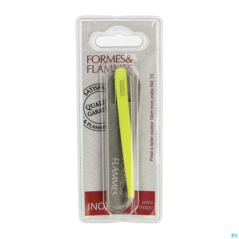 Pince epiler couleur 73 mors crabe 10cm  1