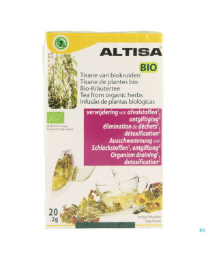 Altisa tisane detoxification 20 x 2g