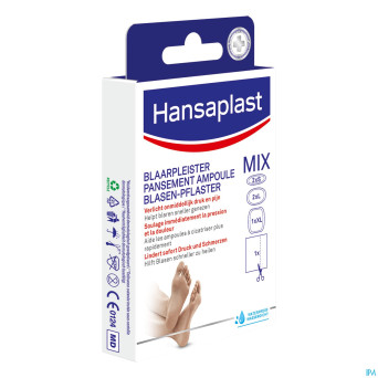 Hansaplast sos kit pansement ampoules    strip 6
