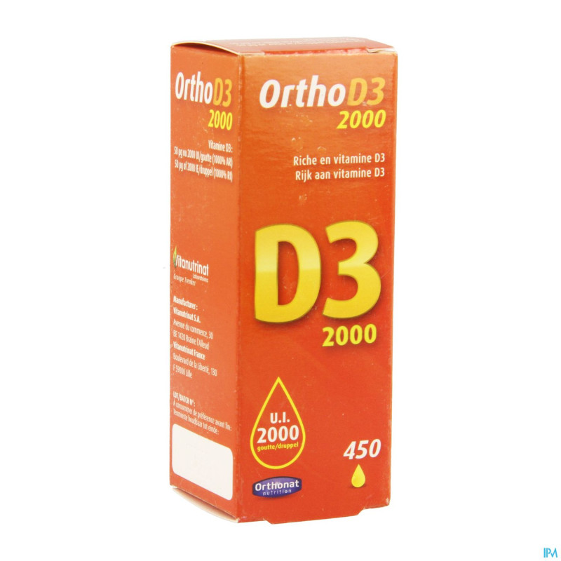 Ortho d3 2000    20ml orthonat