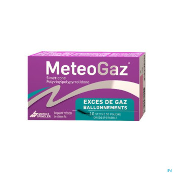 Meteogaz poudre sticks 10 x 1,5g