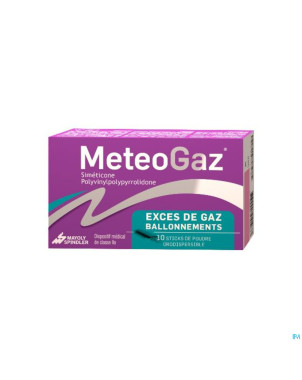 Meteogaz poudre sticks 10 x 1,5g