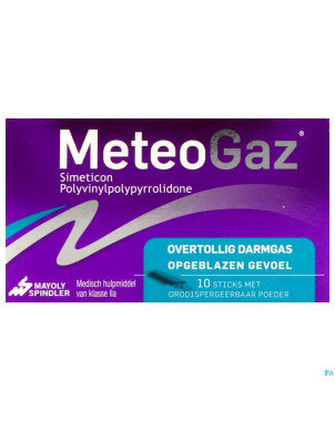 Meteogaz poudre sticks 10 x 1,5g