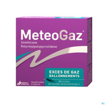 Meteogaz poudre sticks 20 x 1,5g