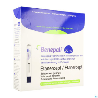 Benepali 50mg sol inj stylo prerempli 4