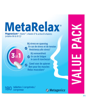 Metarelax comp 180 22431 metagenics