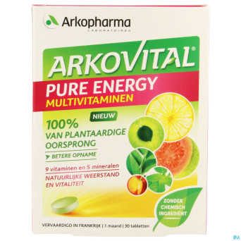 Arkovital pure energy    comp 30