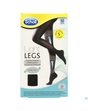 Scholl light legs 60d small    black