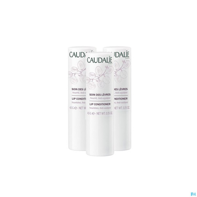 Caudalie corps trio soin levres    3x4,5g