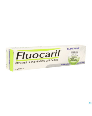 Fluocaril dentifrice blanc. 125ml + brosse dents