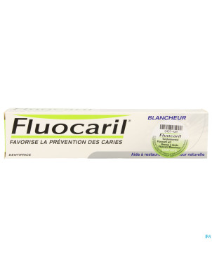 Fluocaril dentifrice blanc. 125ml + brosse dents