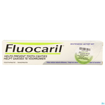 Fluocaril dentifrice blanc. 125ml + brosse dents