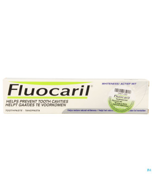 Fluocaril dentifrice blanc. 125ml + brosse dents