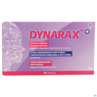 Dynarax v1 caps 30