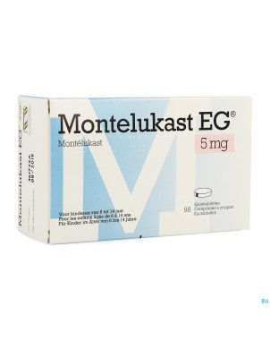 Montelukast eg impexeco  5 mg comp croq  98