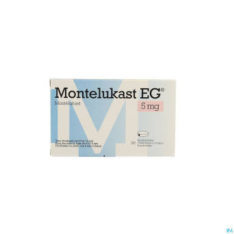 Montelukast eg impexeco  5 mg comp croq  98