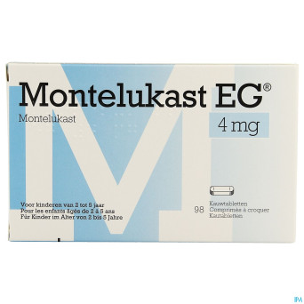 Montelukast eg impexeco  4 mg comp croq  98