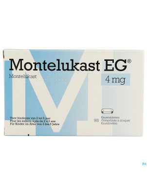 Montelukast eg impexeco  4 mg comp croq  98