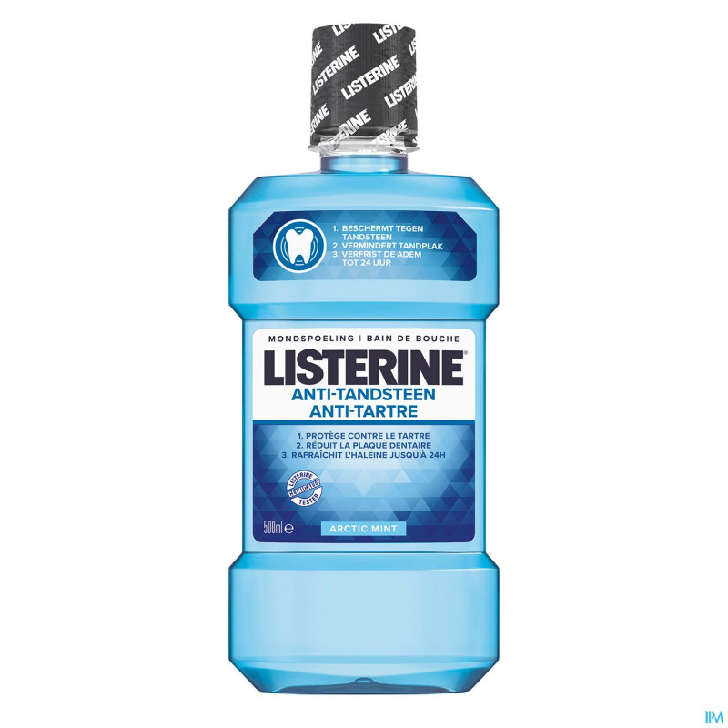 Listerine tartre controlactif 500ml cfr 4291191