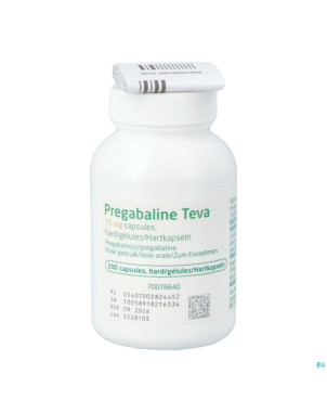 Pregabaline teva  75mg caps dur 200 x  75mg
