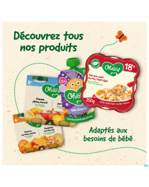 Olvarit carotte pomme de terre    2x125g 4m01