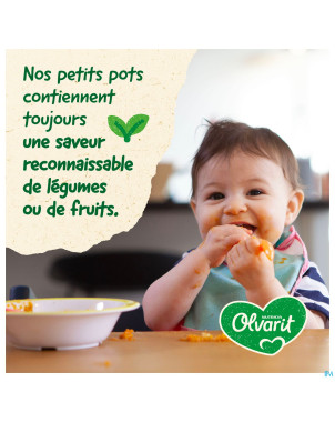 Olvarit carotte pomme de terre    2x125g 4m01