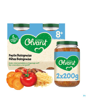 Olvarit pates bolognaise    2x200g 8m06