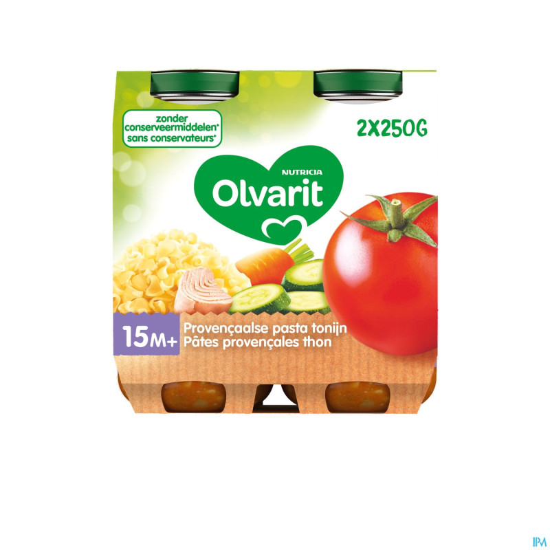 Olvarit pates provencales thon    2x250g 15m04