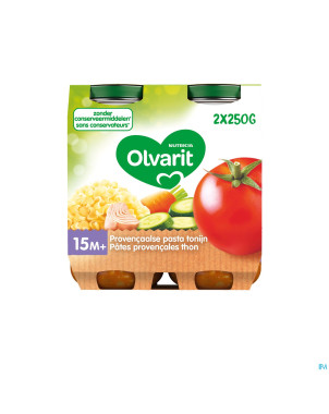 Olvarit pates provencales thon    2x250g 15m04