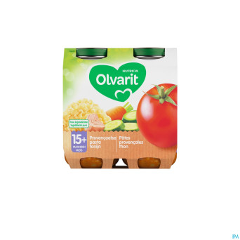 Olvarit pates provencales thon    2x250g 15m04