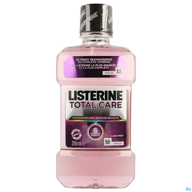 Listerine total care bain de bouche nf 250ml