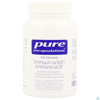 Pure encapsulations immuno actif    caps  60