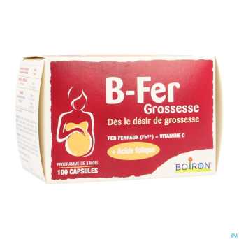 B-fer grossesse    caps 100 boiron