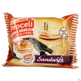 Proceli pain de mie rte    2x22,5g 4159 revogan