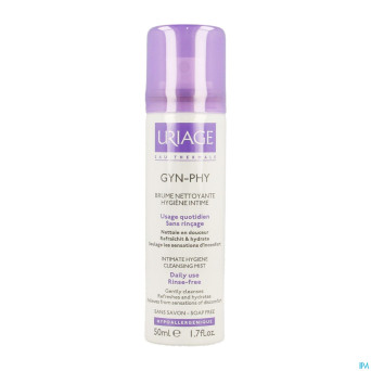 Uriage gyn-phy brume nettoyante spray    50ml