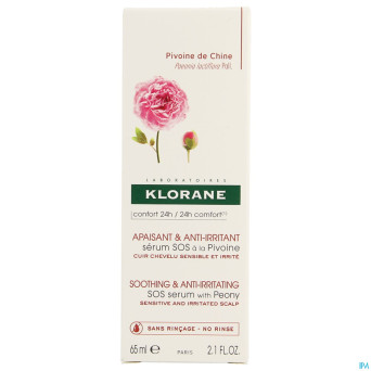 Klorane capil. spray sos irrit.pivoine   65ml