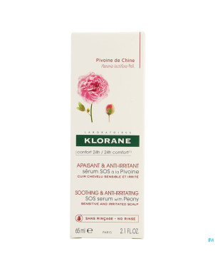 Klorane capil. spray sos irrit.pivoine   65ml