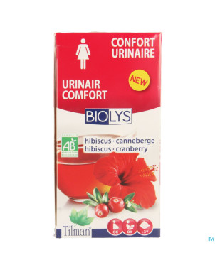 Biolys hibiscus-canneberge    tea-bags 20