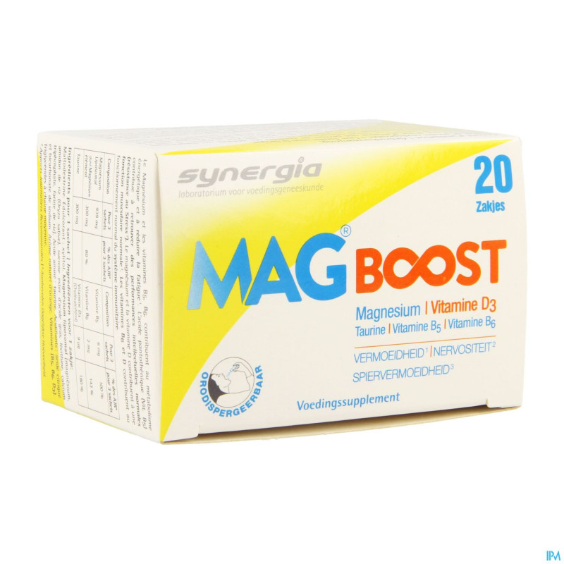 Mag boost orodispersible   sachet 20