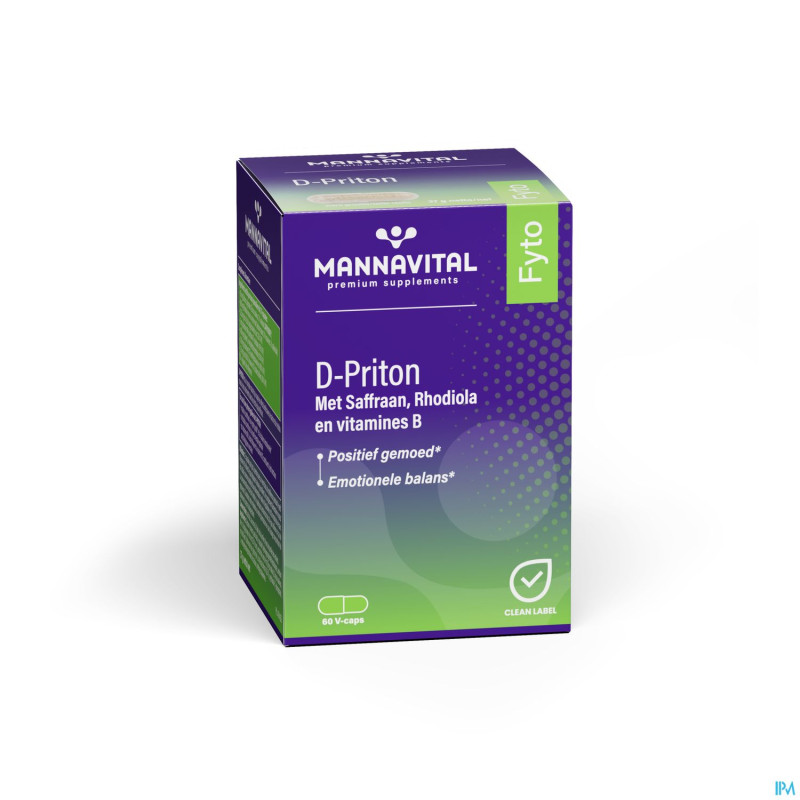 Mannavital d-priton    v-caps  60