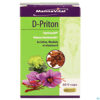 Mannavital d-priton    v-caps  60