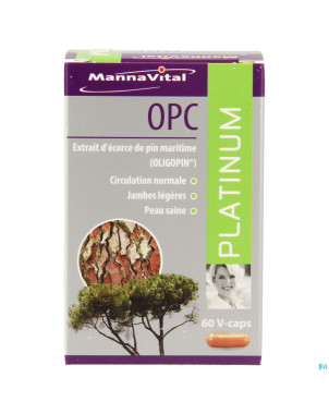 Mannavital opc platinum    v-caps  60